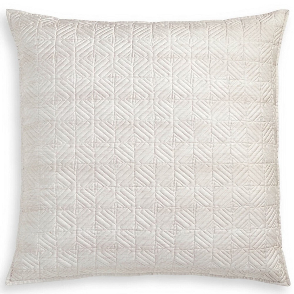 NIB Hotel Collection Woodrose Quilted (1 ) Euro European‎ Pillow Sham - Picture 11 of 12